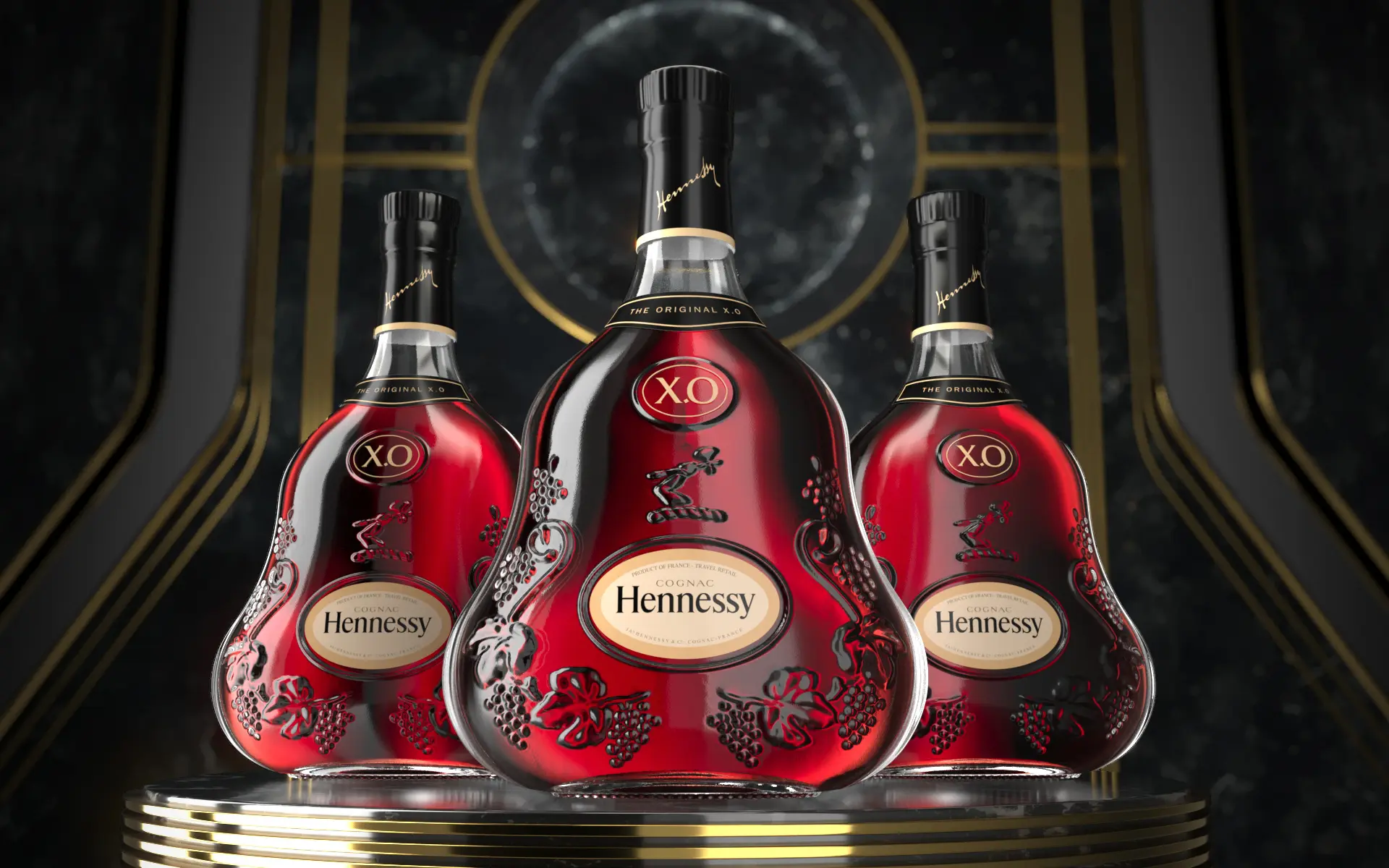 Photorealistic 3D rendering example